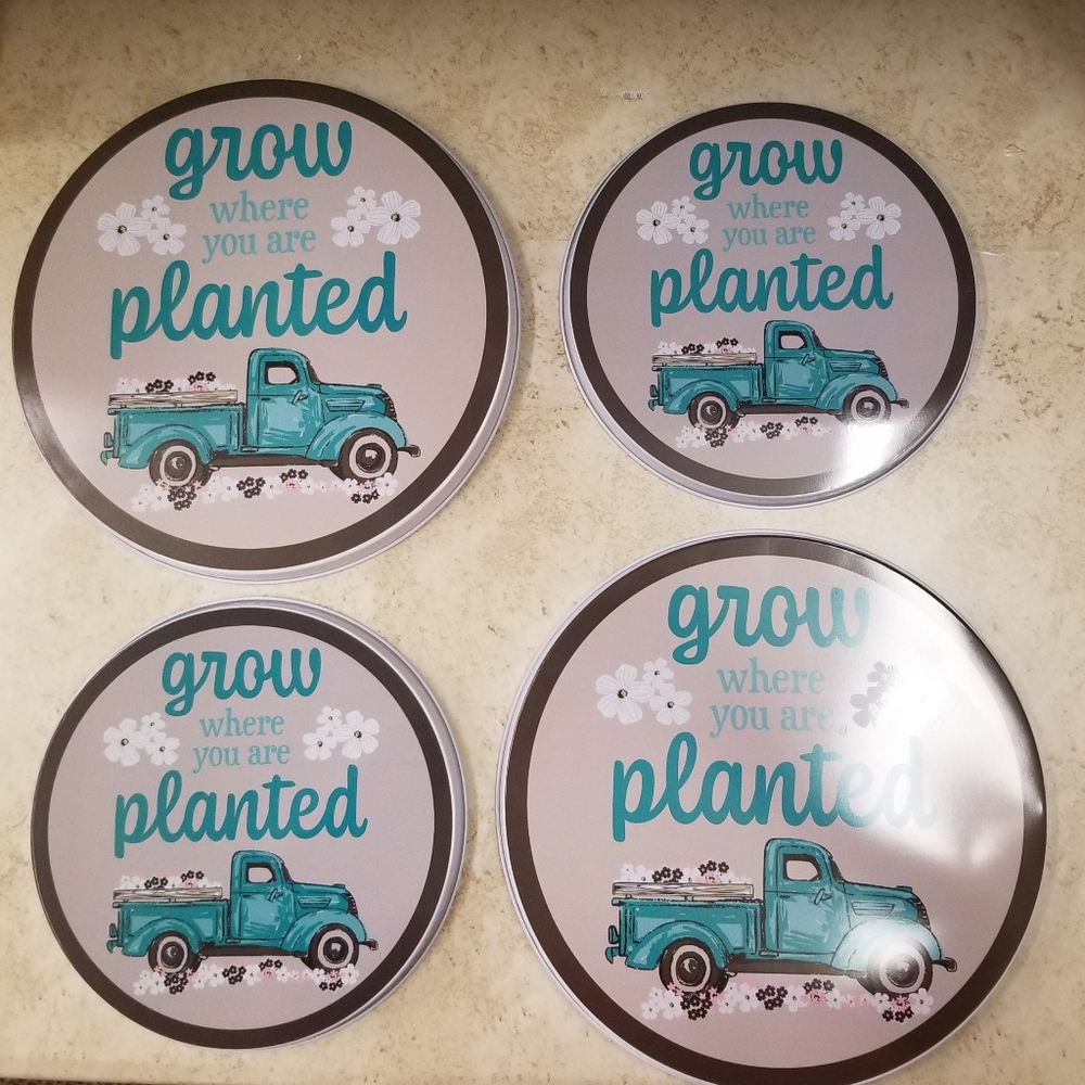 4PC Farm truck stove burner cover